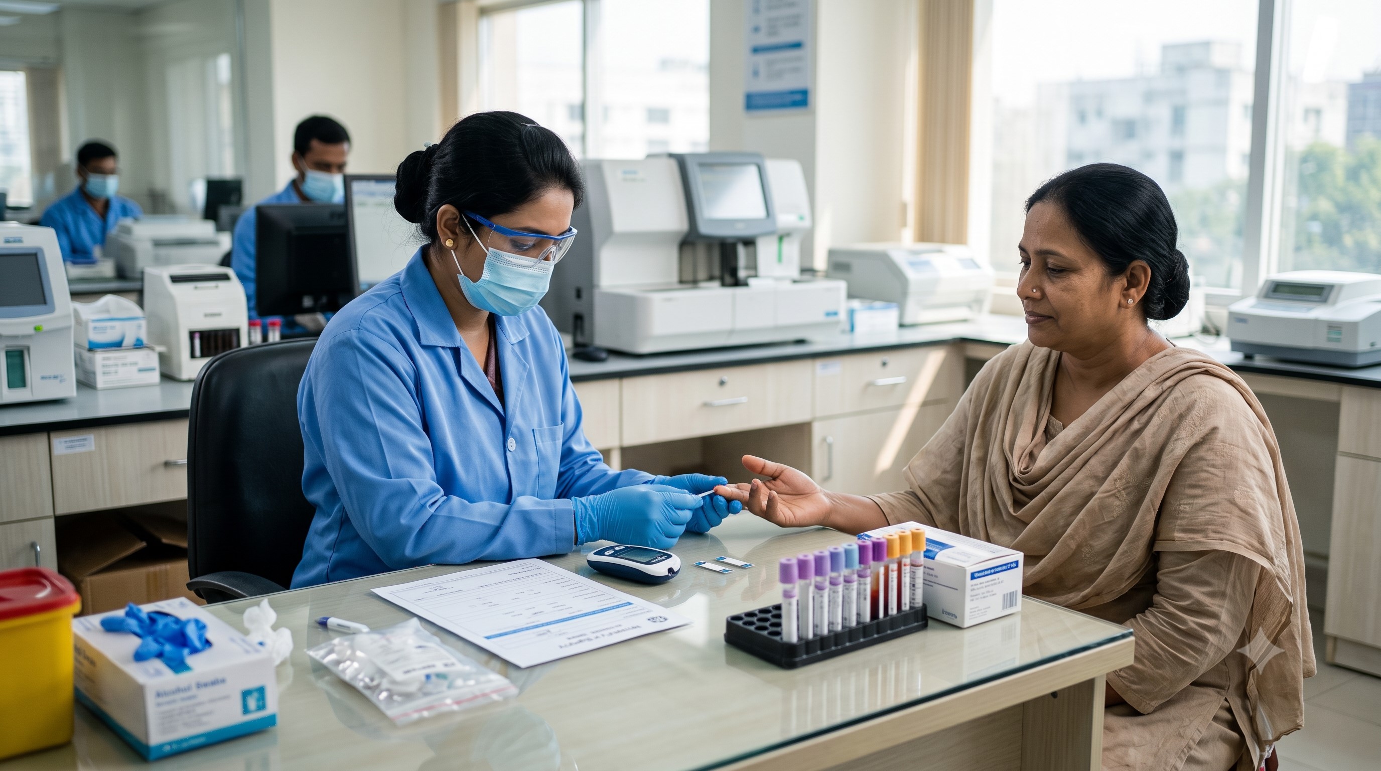 Random Blood Sugar (RBS) কী? কেন করা হয়, কীভাবে পরীক্ষা করা হয় এবং রিপোর্ট সম্পর্কে সম্পূর্ণ বাংলা গাইড